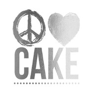 Peace Love Cake